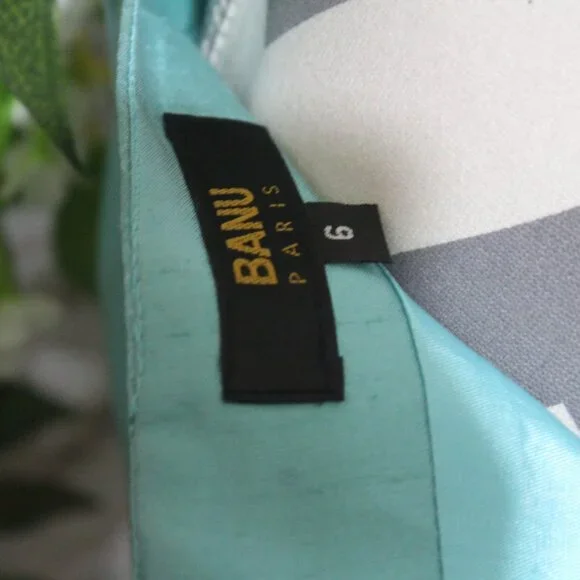 RARE FIND VINTAGE Banu silk suit jacket/skirt (1503) - Picture 10 of 12